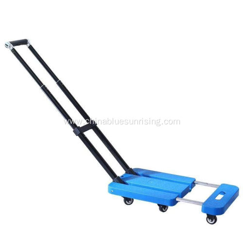 Manual Folding Platform Transport Loading Hand Trolley